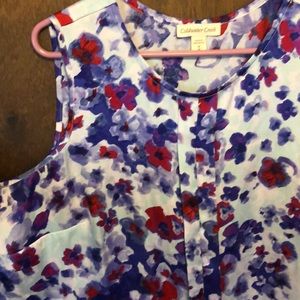 Coldwater Creek floral tank